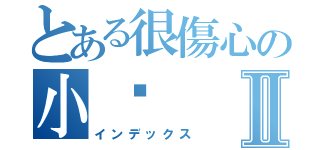 とある很傷心の小貓Ⅱ（インデックス）