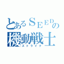 とあるＳＥＥＤの機動戦士（ストライク）