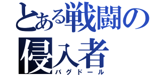 とある戦闘の侵入者（バグドール）