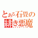 とある石畳の緋き悪魔（シャイターン）