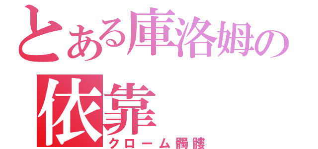 とある庫洛姆の依靠（クローム髑髏）