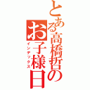 とある高橋哲也のお子様日記（インデックス）