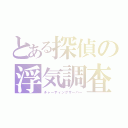 とある探偵の浮気調査（チャーティングサーバー）