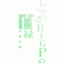 とあるＢＩＧＰＡＰＡの白緑（友愛主義）