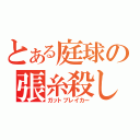 とある庭球の張糸殺し（ガットブレイカー）