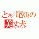 とある尾張の美丈夫（インデックス）