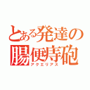 とある発達の腸便痔砲（アクエリアス）