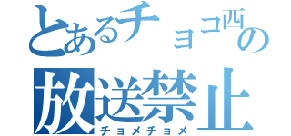 とあるチョコ西の放送禁止（チョメチョメ）