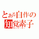 とある自作の知覚素子（センサーカー）