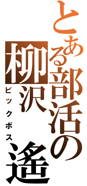 とある部活の柳沢　遙也（ビックボス）