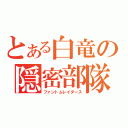 とある白竜の隠密部隊（ファントムレイダース）