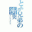 とある兄弟の衝突（コンフリクト）