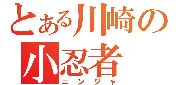 とある川崎の小忍者（ニンジャ）