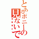 とあるポニーの見ないでねⅡ（視聴禁止）