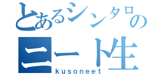 とあるシンタローのニート生活（ｋｕｓｏｎｅｅｔ）