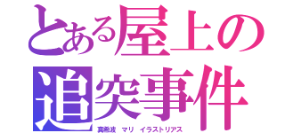 とある屋上の追突事件（真希波　マリ　イラストリアス）