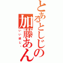 とあるとしじの加藤あんな（いい感じ❤）