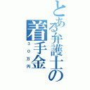 とある弁護士の着手金（３０万円）