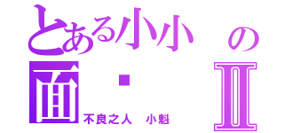 とある小小 の面书   之Ⅱ（不良之人 小魁）