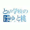 とある学校のぱゆと桃天（リア充）