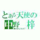 とある天使の中野　梓（触れましたか？）