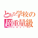 とある学校の超重量級（ふめふく）