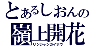 とあるしおんの嶺上開花（リンシャンカイホウ）