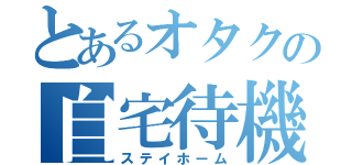 とあるオタクの自宅待機（ステイホーム）