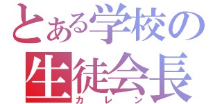 とある学校の生徒会長（カレン）