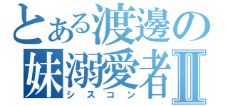 とある渡邊の妹溺愛者Ⅱ（シスコン）