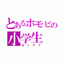 とあるホモビの小学生（ぼくひで）