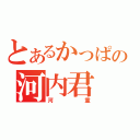 とあるかっぱの河内君（河童）