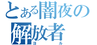 とある闇夜の解放者（ヨル）