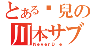 とある喵兒の川本サブの夜（ＮｅｖｅｒＤｉｅ）