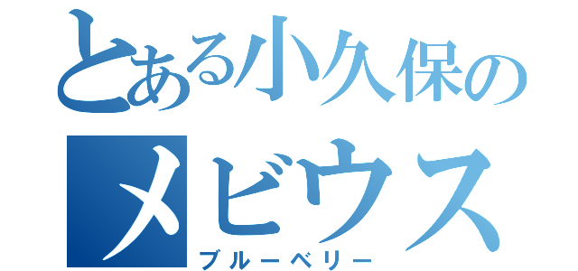 とある小久保のメビウス（ブルーベリー）