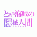 とある海賊の機械人間（フランキー）