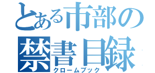 とある市部の禁書目録（クロームブック）