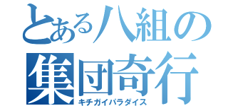 とある八組の集団奇行（キチガイパラダイス）