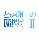 とある卵の唐揚げⅡ（桑田健）