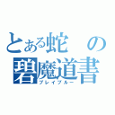 とある蛇の碧魔道書（ブレイブルー）