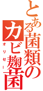 とある菌類のカビ麹菌（オリゼー）