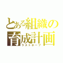 とある組織の育成計画（ラストホープ）