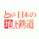 とある日本の地下鉄道（営団地下鉄）