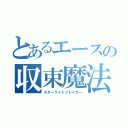 とあるエースの収束魔法（スターライトブレイカー）