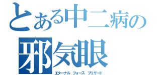 とある中二病の邪気眼（エターナル フォース ブリザード）