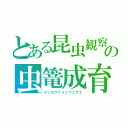 とある昆虫観察の虫篭成育（インセクトインフェクト）