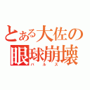 とある大佐の眼球崩壊（バルス）