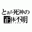 とある死神の正体不明（ダークネス）