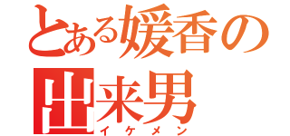 とある媛香の出来男（イケメン）