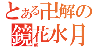 とある卍解の鏡花水月（斬）